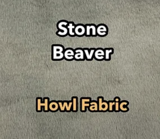 Stone beaver fom Howl Fabric