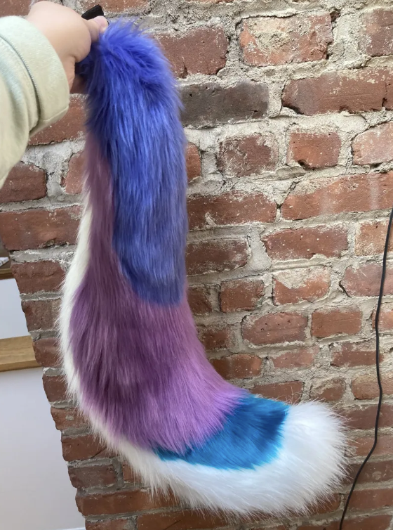 Finished tail!