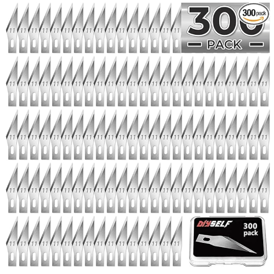 300 pack of x-acto knife blades